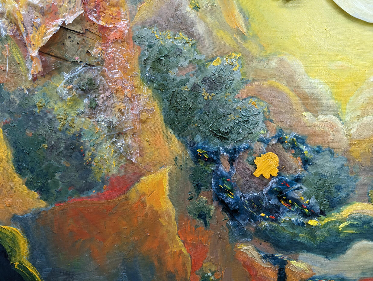 A close-up of the bottom left of Cosmic and Warping to the Dark Star's Whims.