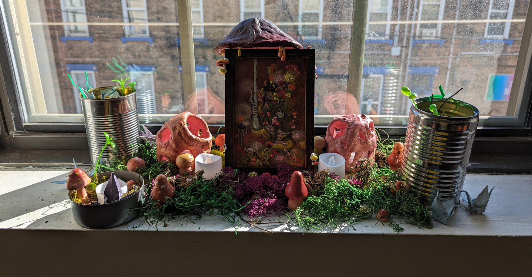 Site-Specific Installation for the Phoresis show, held at Wave Pool Gallery in Cincinnati, OH from November 1st to November 4th, 2023.