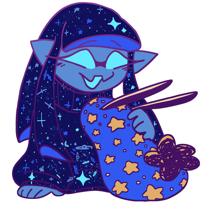 Imagery made for merchandising (key chains, prints, things people can purchase).