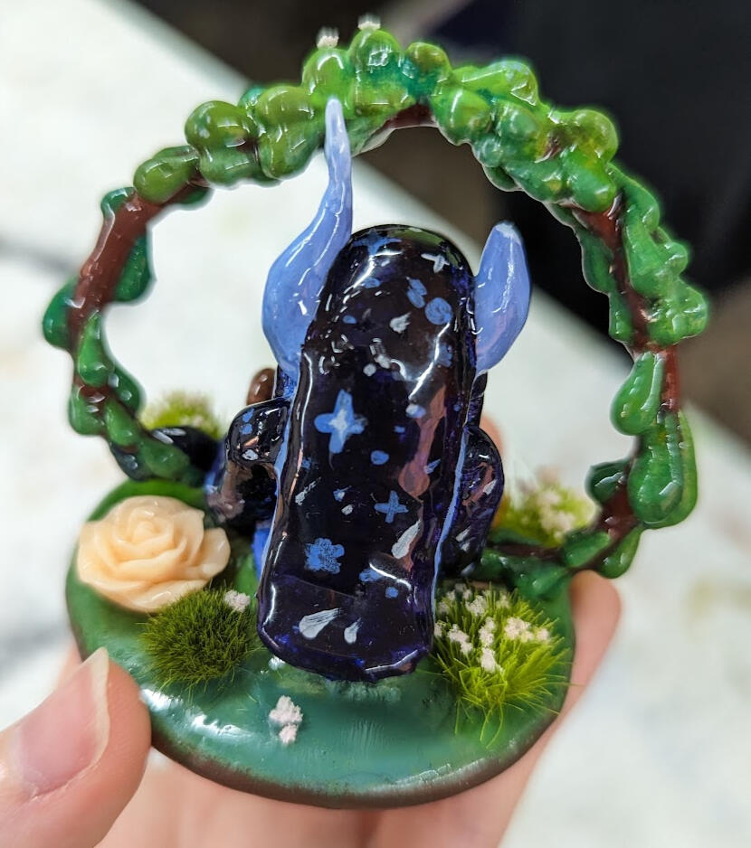 back view of Going at a Snail's Pace