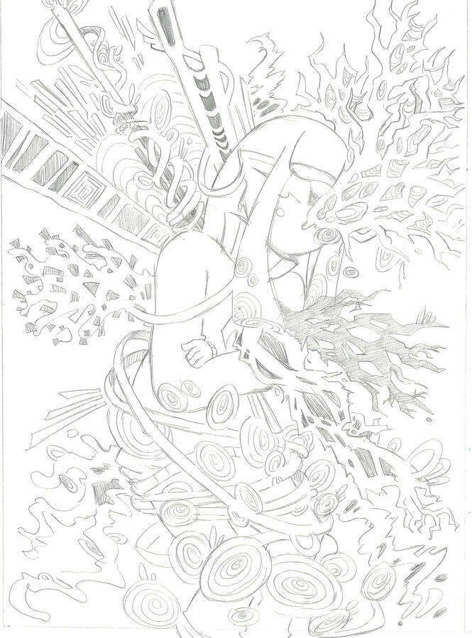 Scan of the draft of Endless Growth.
