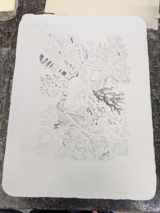 lithographic limestone of Endless Growth.